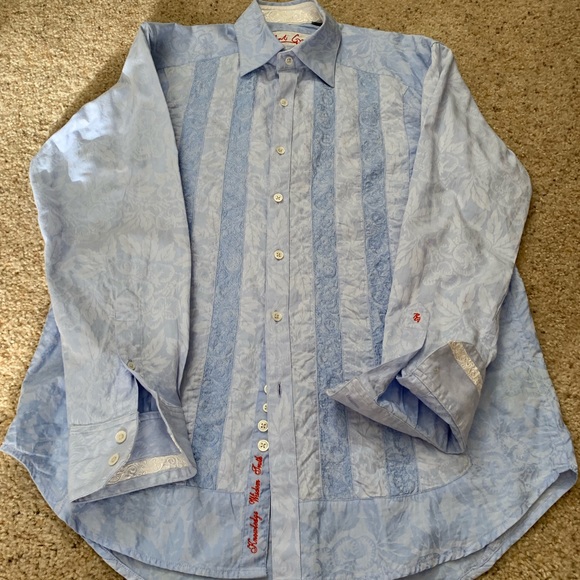 Robert Graham Other - Robert Graham size M blue dress shirt